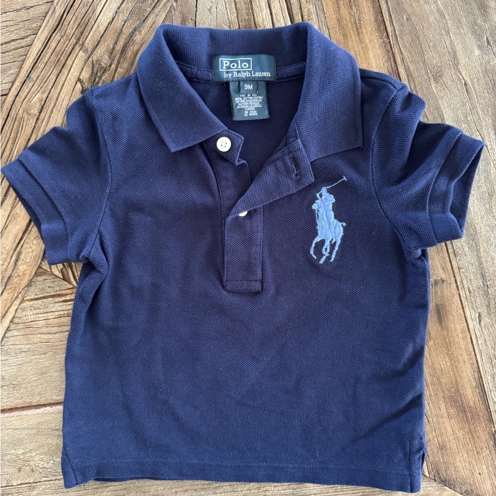Polo by Ralph Lauren Navy Blue Classic Polo Shirt